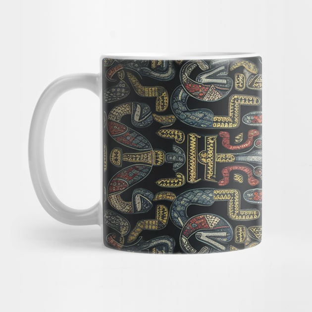 Ancient mayan graphic design by likbatonboot